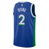 Dallas Mavericks Kyrie Irving 2 Nike 2022-23 City Edition Sininen Miesten Pelipaidat Swingman